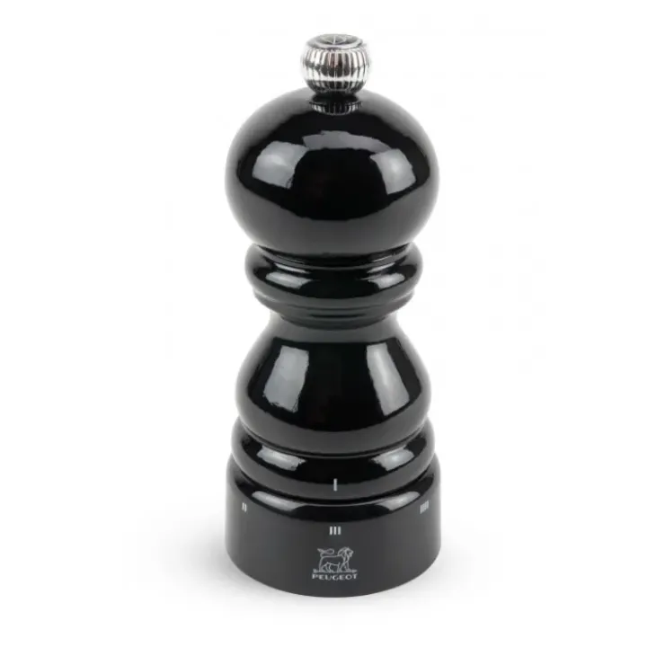 PEUGEOT Moulin à Sel Paris U'Select 12 cm Laqué Noir Clearance