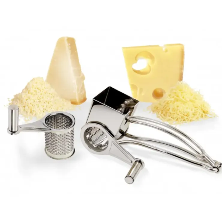 La Bonne Graine Moulin Râpe à Fromage inox 2 tambours Discount