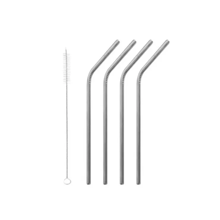 LEBRUN Paille en Inox Coudée 21,5cm x4 New