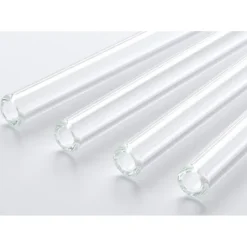 CUISINEADDICT Paille Réutilisable en Verre 23cm droite x6 HALM Best