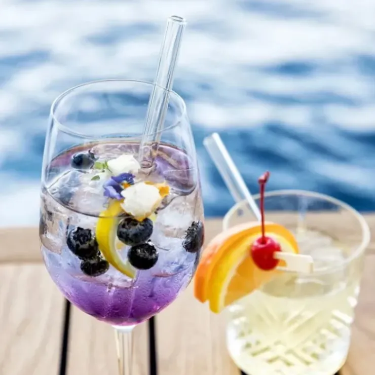 CUISINEADDICT Paille Réutilisable en Verre 20cm droite x4 HALM Clearance