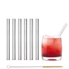 CUISINEADDICT Paille Réutilisable en Verre 15cm droite x6 HALM Hot