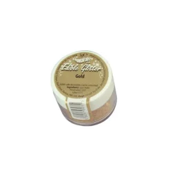 RAINBOW DUST Paillettes Alimentaires 5g Dorées New