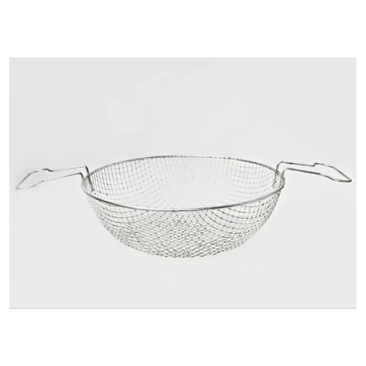 DE BUYER Panier à Friture Étamé Bombé 32 cm pour bassine Sale
