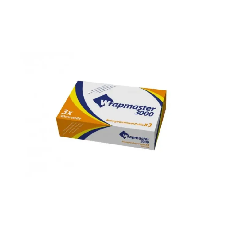 WRAPMASTER Papier Cuisson 50 m Dévidoir 3000 (x3) Outlet