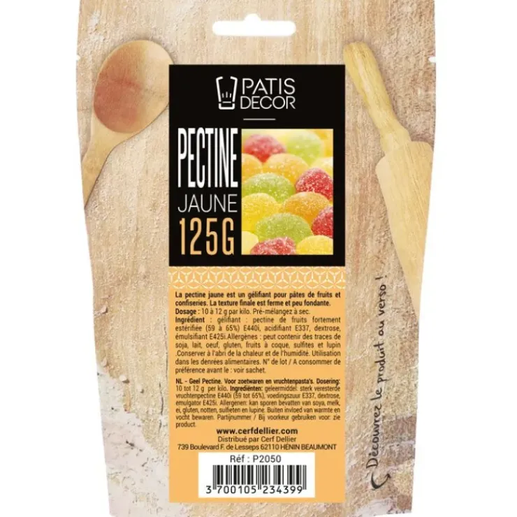 PATISDECOR Pectine Jaune 125 g Patisdécor Online