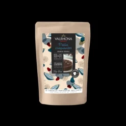VALRHONA Perles Craquantes aux Chocolats Noir Lait et Blond Dulcey 250g Outlet