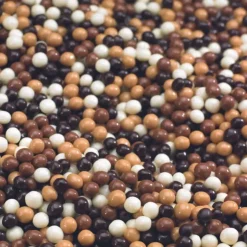 VALRHONA Perles Craquantes aux Chocolats Noir Lait et Blond Dulcey 250g Outlet