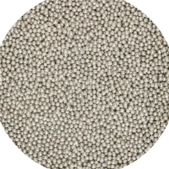 FUNCAKES Perles de sucre 2mm Argenté 80g Online