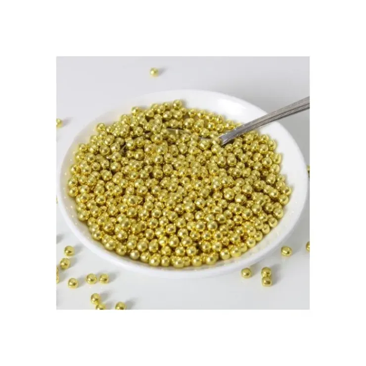 FUNCAKES Perles de Sucre Or Métallique 80 g Hot