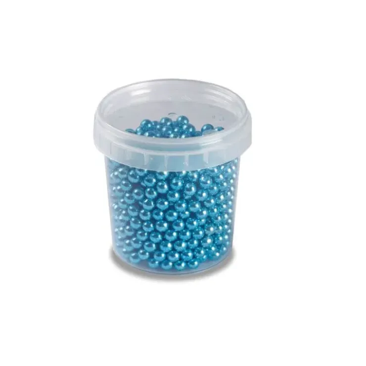 PAVONI Perles en Sucre Bleu Métallisé Ø 4 mm 120 g Online