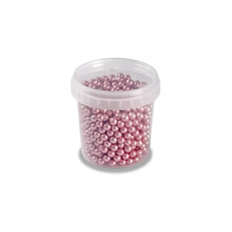PAVONI Perles en Sucre Rose Métallisé Ø 4 mm 120 g Sale