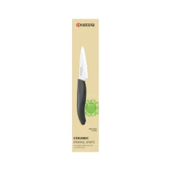 KYOCERA Petit Couteau d'Office Céramique Noir 7,5 cm Gen Earth Outlet