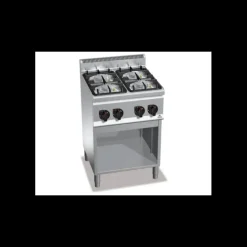 BERTOS Piano de Cuisson 4 Brûleurs Eco Power 600 x 900 x 600 mm Berto's Clearance