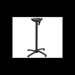 GROSFILLEX Pied de Mange-Debout en Aluminium Noir X-One New