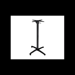 LYROSE Pied de Mange-Debout en Métal Epoxy Noire Koné New