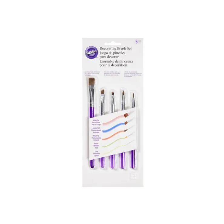 WILTON Pinceaux de Décoration (x5) Sale
