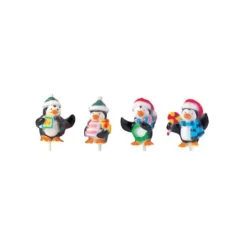 MALLARD FERRIERE Pingouins Noël sur pique x50 Sale