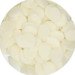 FUNCAKES Pistoles Deco Melts Blanc Naturel 250g Clearance