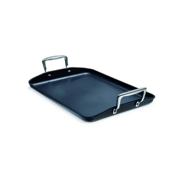 LE CREUSET Plancha géante fonte d'aluminium 34 x 25 cm Hot