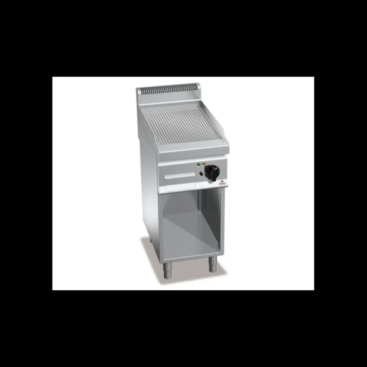BERTOS Plancha Gaz Rainurée sur Meuble 700 x 400 x 900 mm Berto's Online