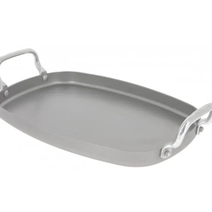 DE BUYER Plancha Lisse 38x26 cm 2 anses Mineral B New