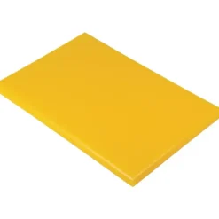 COMAS Planche à Découper GN 1/1 Polyéthylène Jaune Hot