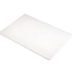 COMAS Planche à Découper 50x30 cm H 2cm Polyéthylène Blanc Outlet