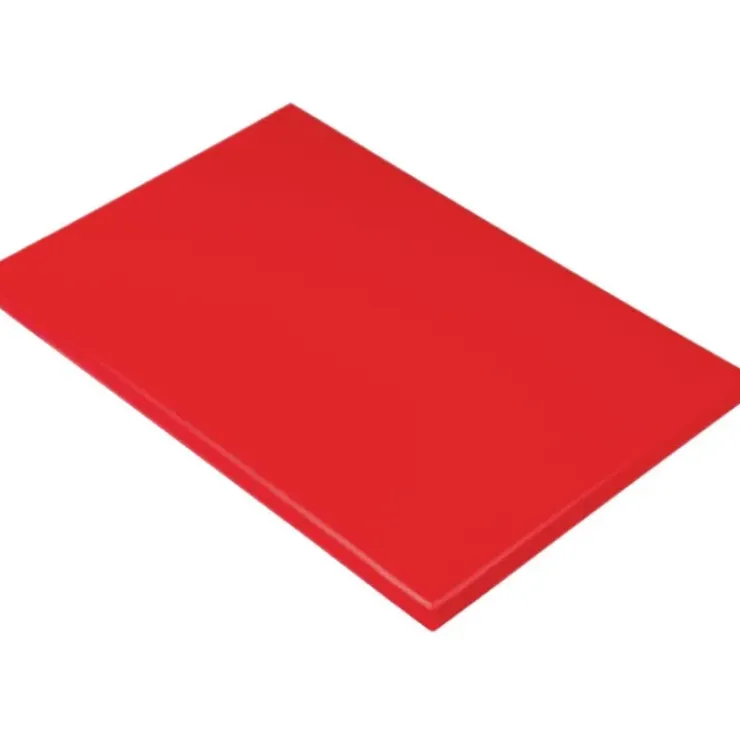 COMAS Planche à Découper 60x40 cm H 2cm Polyéthylène Rouge Sale