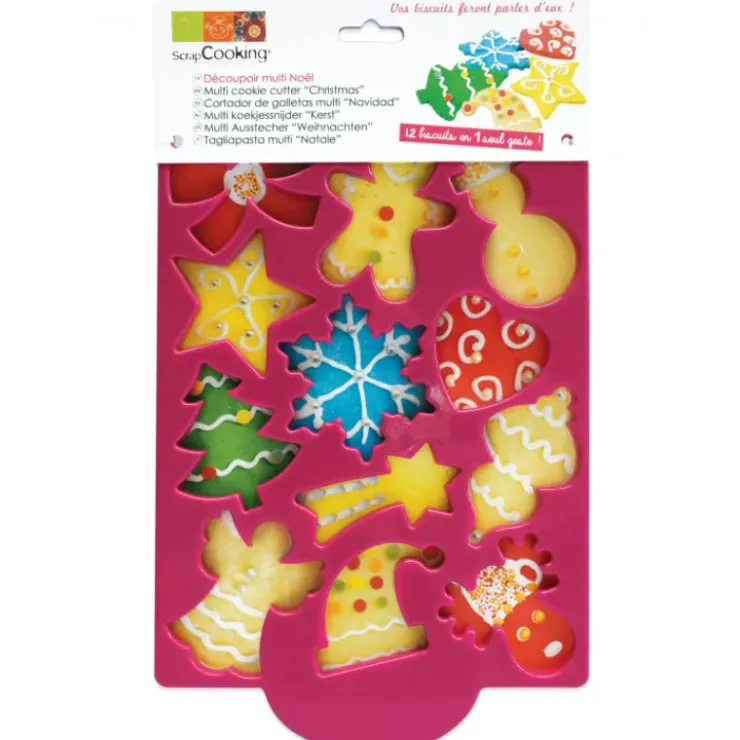 SCRAPCOOKING Plaque Emporte-pièces Noël Best