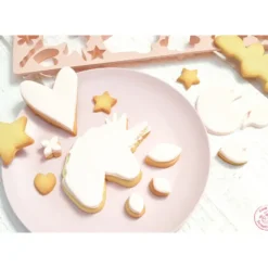 SCRAPCOOKING Plaque Multi-découpoirs Licorne Hot