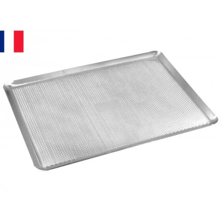 CUISINEADDICT Plaque Perforée Aluminium 40 x 30 cm - Plaque à Pâtisserie Hot