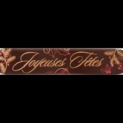 FLORENSUC Plaquette Chocolat Joyeuses Fêtes 13 x 2,5 cm (x48) Online