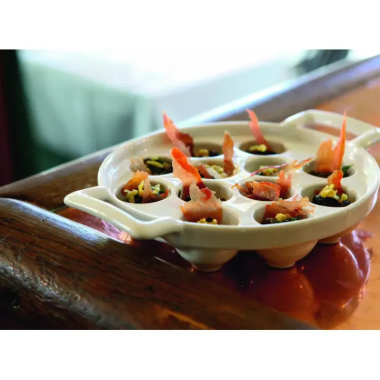 REVOL Plat à Escargots Noir 12 trous Belle Cuisine Online