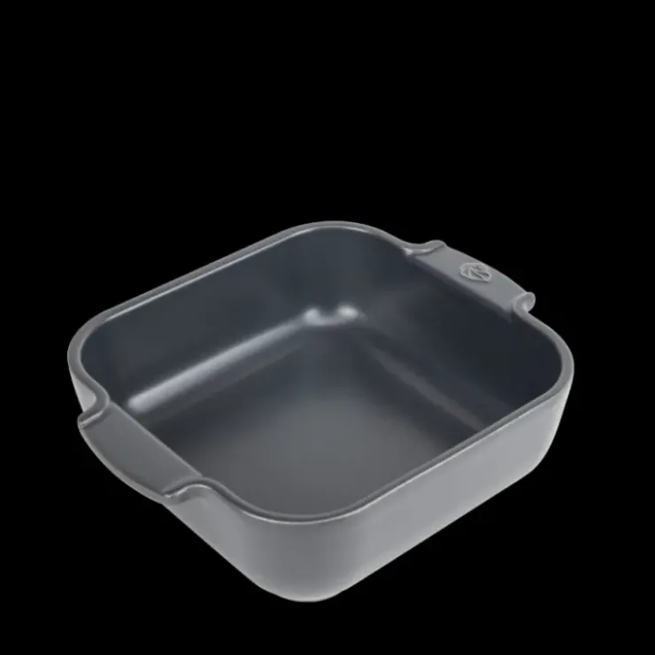 PEUGEOT Plat à Four Carré en Céramique Appolia 21 cm Ardoise Sale