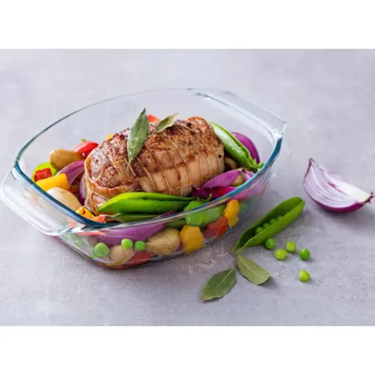 PYREX Plat à Four en Verre Ovale 35 x 24 cm 2,8 L Irrésistible Sale