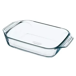 PYREX Plat à Four en Verre Rectangulaire 39 x 25 cm 3,8 L Irrésistible