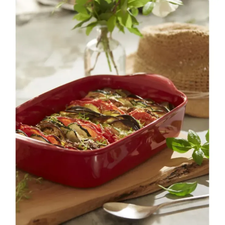 EMILE HENRY Plat à Four Individuel en Céramique Argile 22 x 14,5 cm Discount