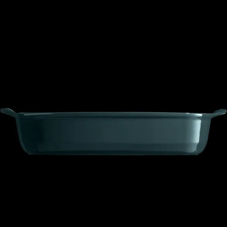 EMILE HENRY Plat à Four Rectangulaire en Céramique 36 x 22,5 cm Belle-Île Best