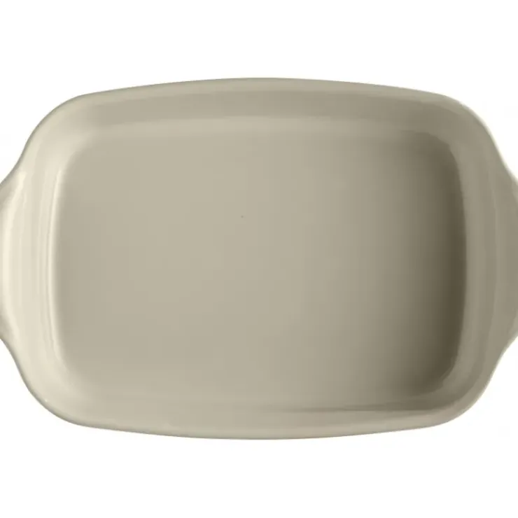 EMILE HENRY Plat à Four Rectangulaire en Céramique 36 x 22,5 cm Argile Clearance