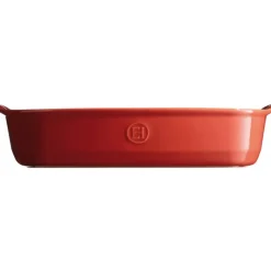 EMILE HENRY Plat à Four Rectangulaire en Céramique 36 x 22,5 cm Grand Cru Best