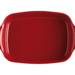 EMILE HENRY Plat à Four Rectangulaire en Céramique 36 x 22,5 cm Grand Cru Best
