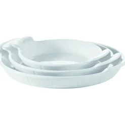 IN SITU Plat à Oeuf Porcelaine Blanc Ø 18 cm