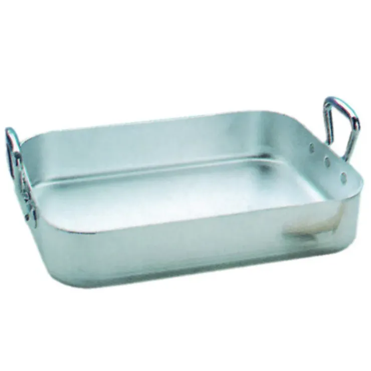 MALLARD FERRIERE Plat à Rôtir Aluminium 60 x 40 cm x H 9 cm Best