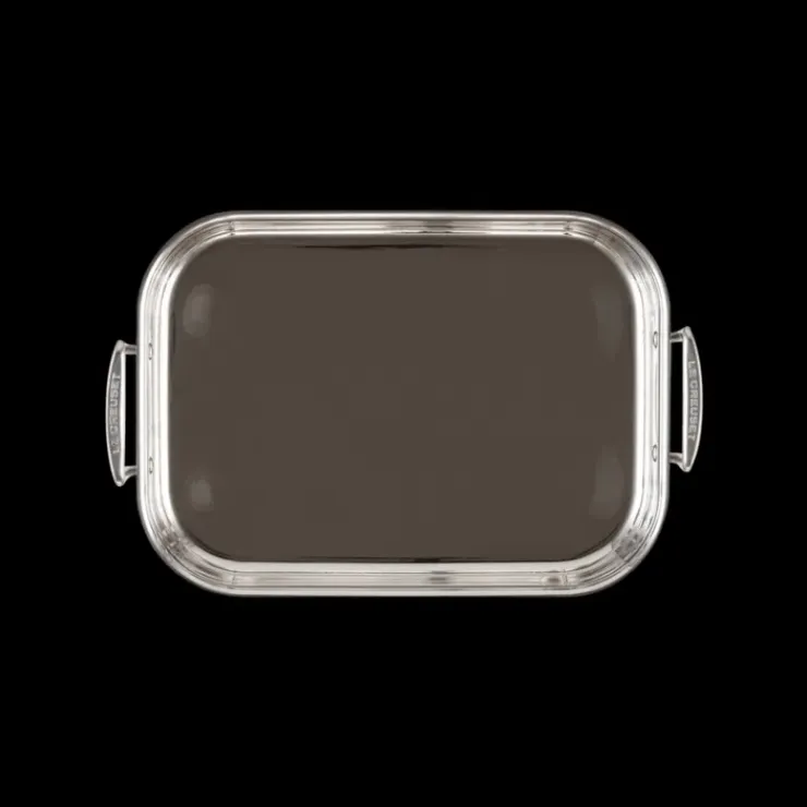 LE CREUSET Plat à Rôtir Inox 35 cm