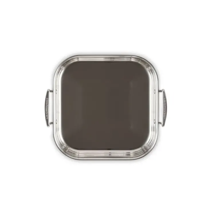 LE CREUSET Plat à Rôtir Inox 26cm New