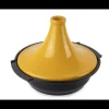 PEUGEOT Plat à Tajine en Aluminium Revêtement Céramique 30 cm Jaune Safran