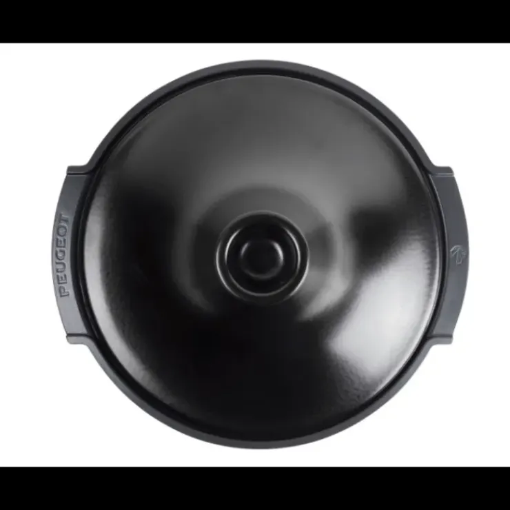PEUGEOT Plat à Tajine en Aluminium Revêtement Céramique 30 cm Noir Satin Discount