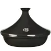 EMILE HENRY Plat à Tajine en céramique Fusain (Noir) 32 cm Sale