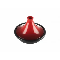 LE CREUSET Plat à Tajine en Fonte 27 cm Cerise Best